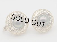 ROYAL PEACOCK COLLAR  K18YG EARRING