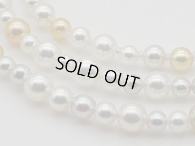 画像1: ROYAL AKOYA BABY NATURAL COCKTAIL NECKLACE ORIGINAL