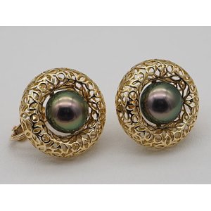 画像: ROYAL PEACOCK COLLAR  K18YG EARRING