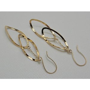 画像: K18YGベーシックデザインピアス